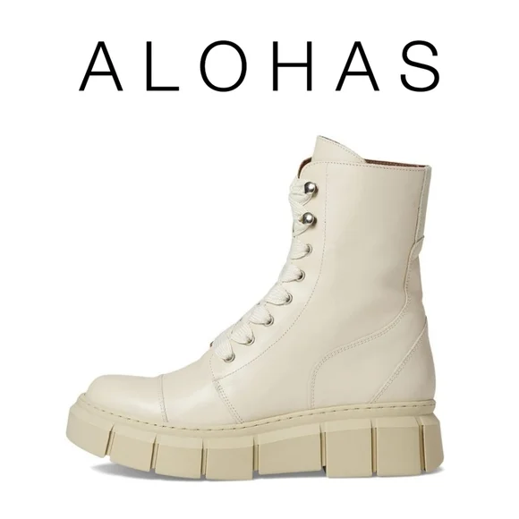 ALOHAS- Can Can Beige EU 39 (US Women's 8.5) M - Picture 1 of 6